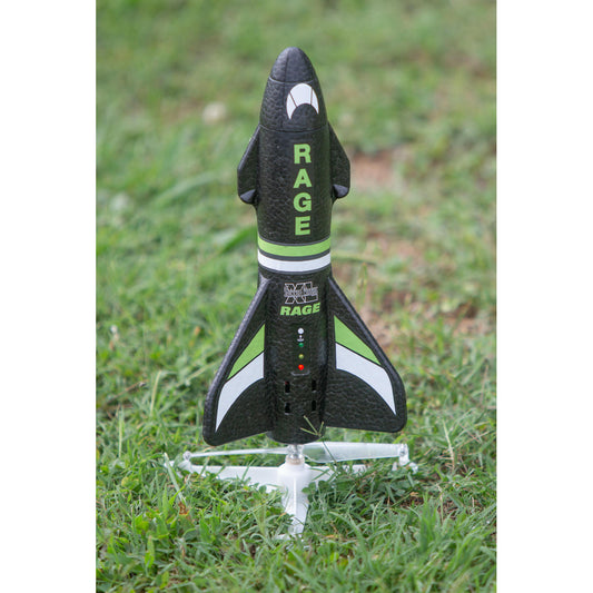 Image of Spinner XL Missile electric free-flight model rocket by Rage R/C RGR4150B Black