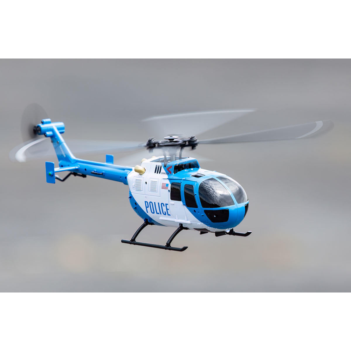 Image of Hero-Copter, 4-Blade RTF Helicopter; Police