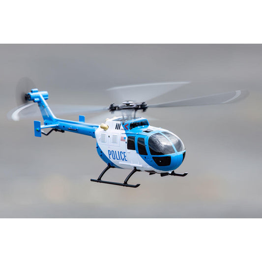 Image of Hero-Copter, 4-Blade RTF Helicopter; Police