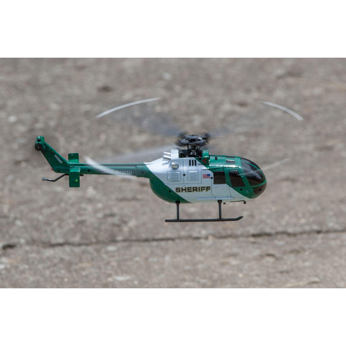 Image of Hero-Copter, 4-Blade RTF Helicopter; Sheriff