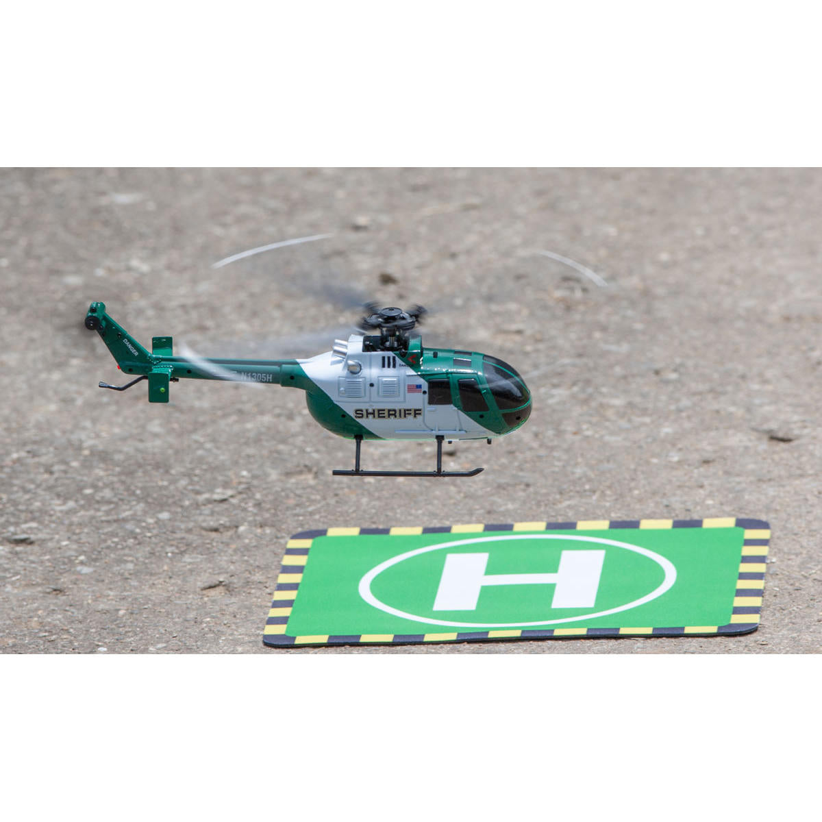 Image of Hero-Copter, 4-Blade RTF Helicopter; Sheriff