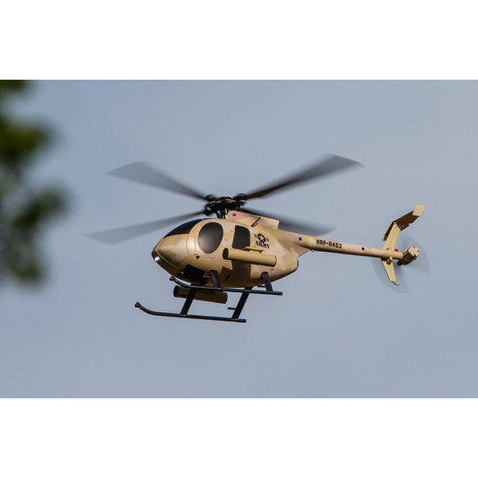 Image of Hero-Copter Military, 4-Blade RTF Heli; Army