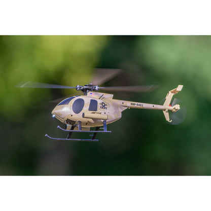 Image of Hero-Copter Military, 4-Blade RTF Heli; Army