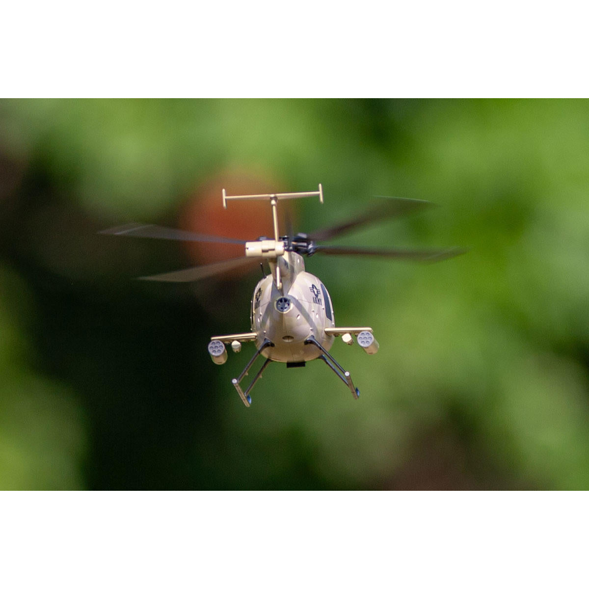 Image of Hero-Copter Military, 4-Blade RTF Heli; Army
