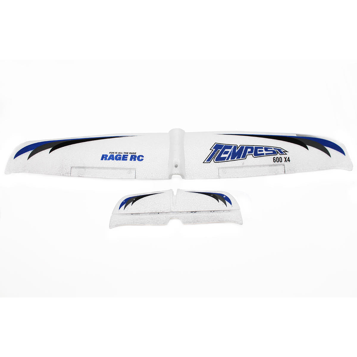 Image of Main Wing and Tail Set; Tempest 600 X4
