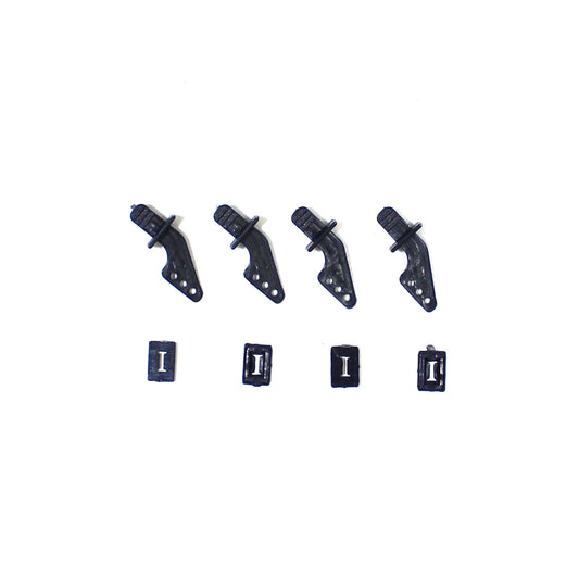 Image of Servo Arms (Set of 4); Super Cub MX4, Warbirds, Tempest