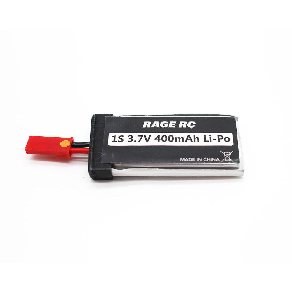 Image of 1S 400mAh 25C LiPo Battery with JST Plug;Vintage Stick X4