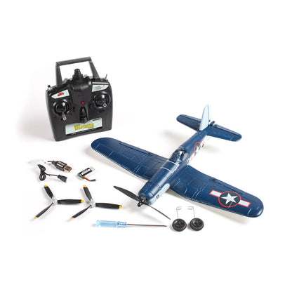 Image of F4U Corsair Jolly Rogers Micro RTF Airplane w/PASS
