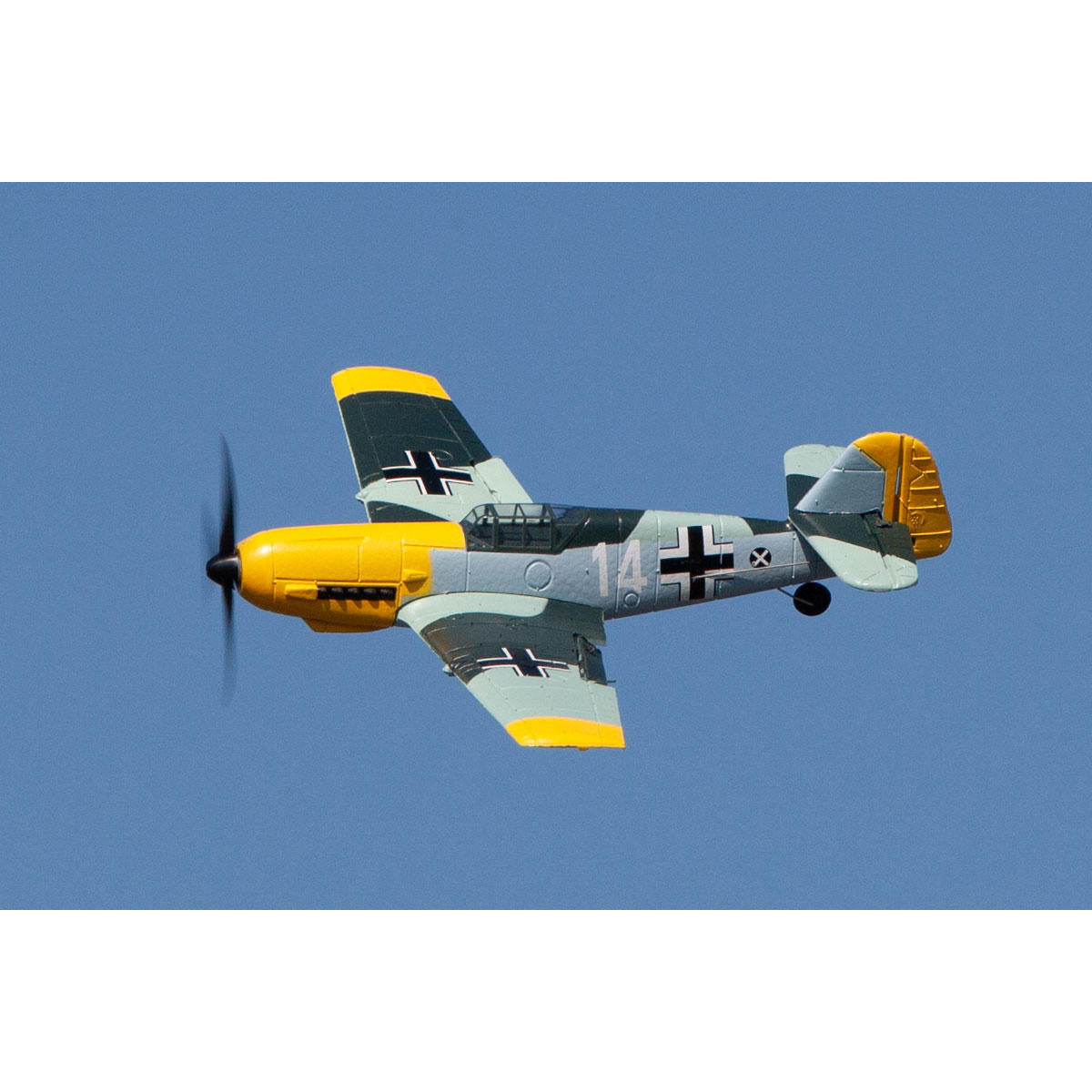 Image of Messerschmitt Bf 109 Micro RTF Airplane with PASS