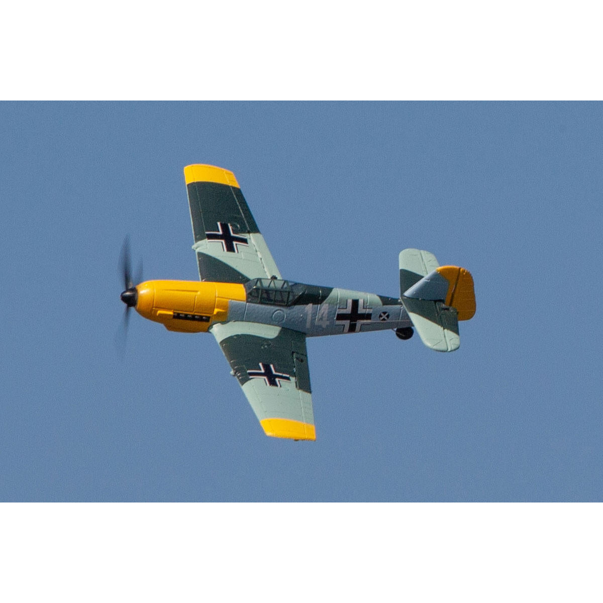 Image of Messerschmitt Bf 109 Micro RTF Airplane with PASS