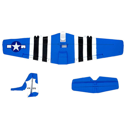 Image of Main Wing and Tail; P-51 Obsession