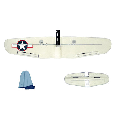 Image of Main Wing and Tail; F4U Jolly Rogers