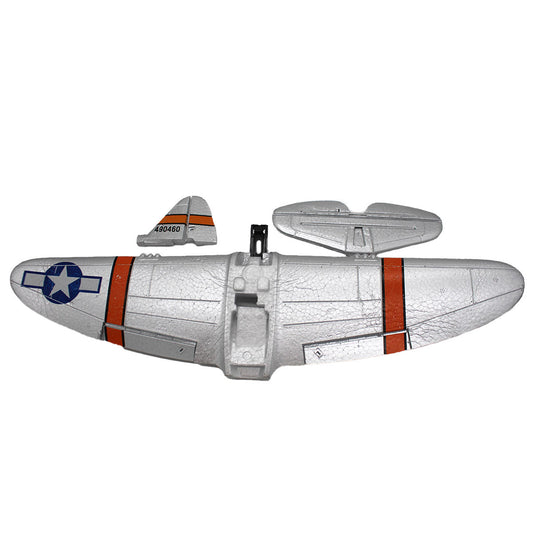 Image of Main Wing and Tail; Micro P-47 Thunderbolt