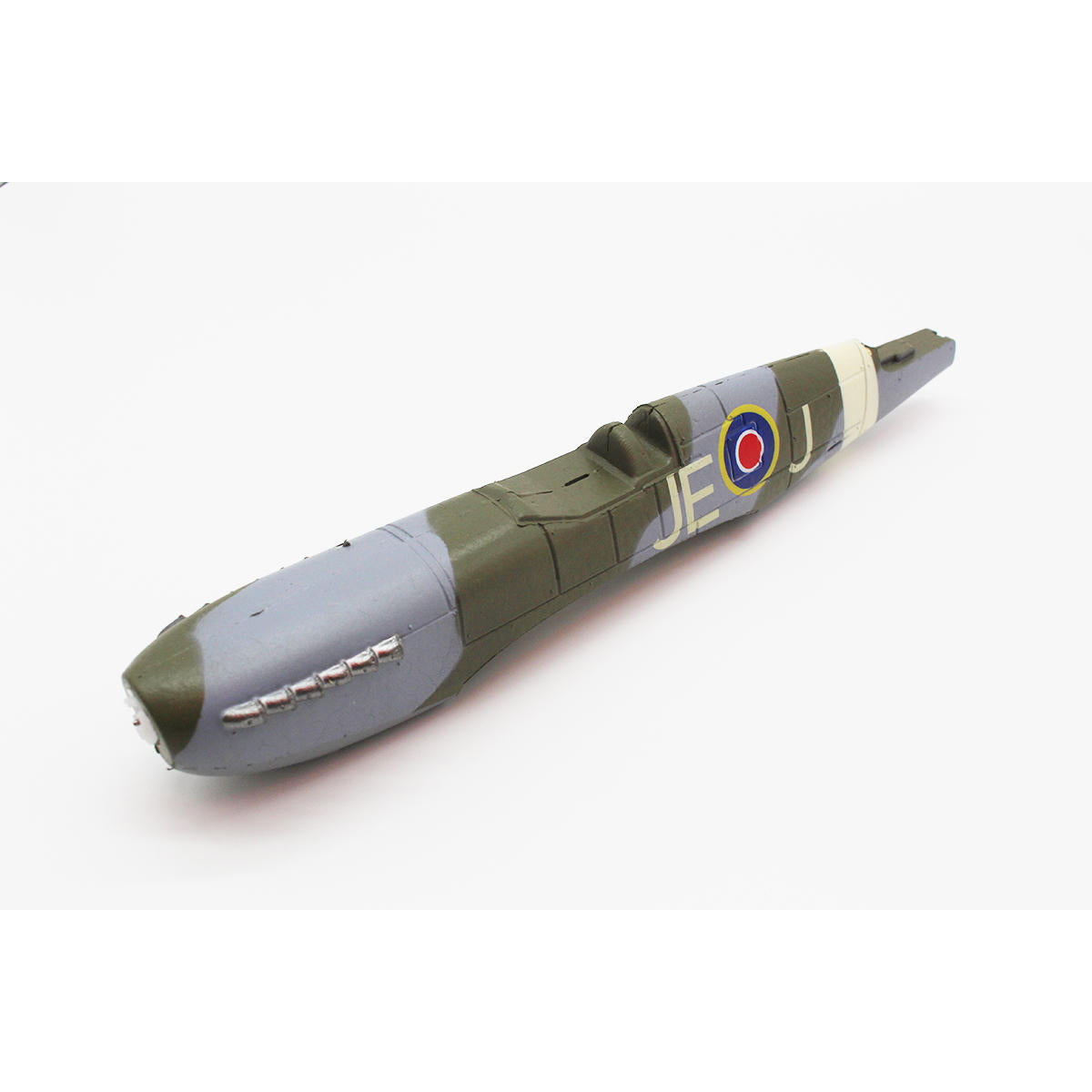 Image of Fuselage with Motor & Gearbox; Micro Spitfire V2