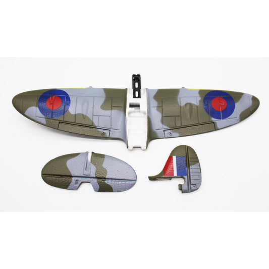 Image of Main Wing and Tail; Micro Spitfire V2