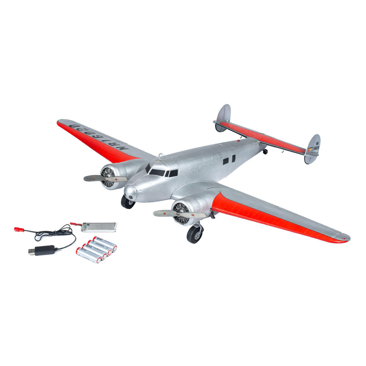 Image of Lockheed Electra Micro RFT Airplane (Requires Futaba TX)