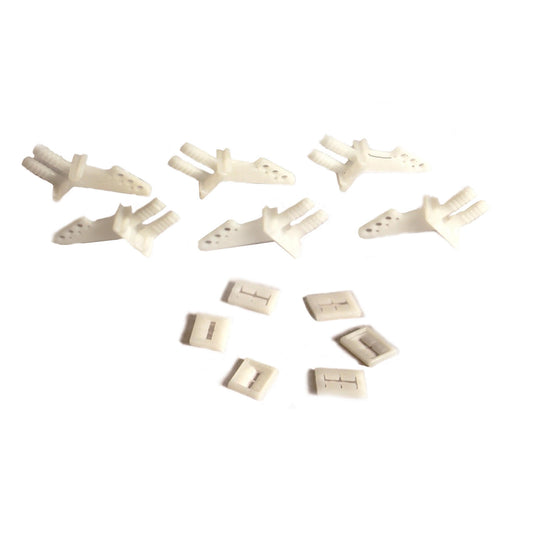 Image of Screwless Hardware Set (2 horns, 4 clevis'); Super Cub 7