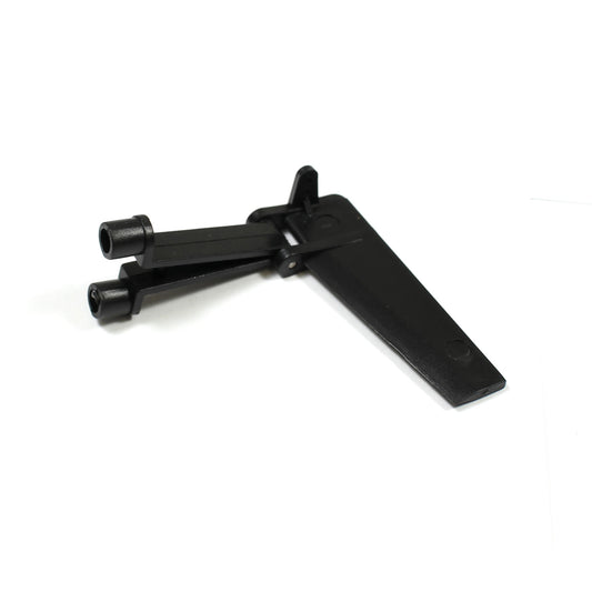 Image of Rudder and Mount; Black Marlin MX, LightWave