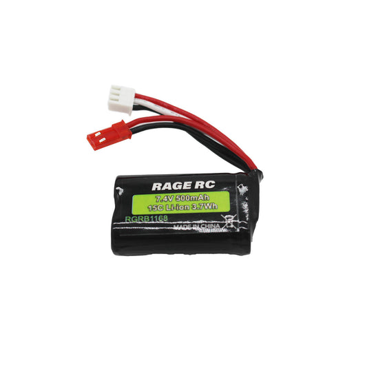 Image of 7.4v, 500mAh Li-ion Battery; LightWave
