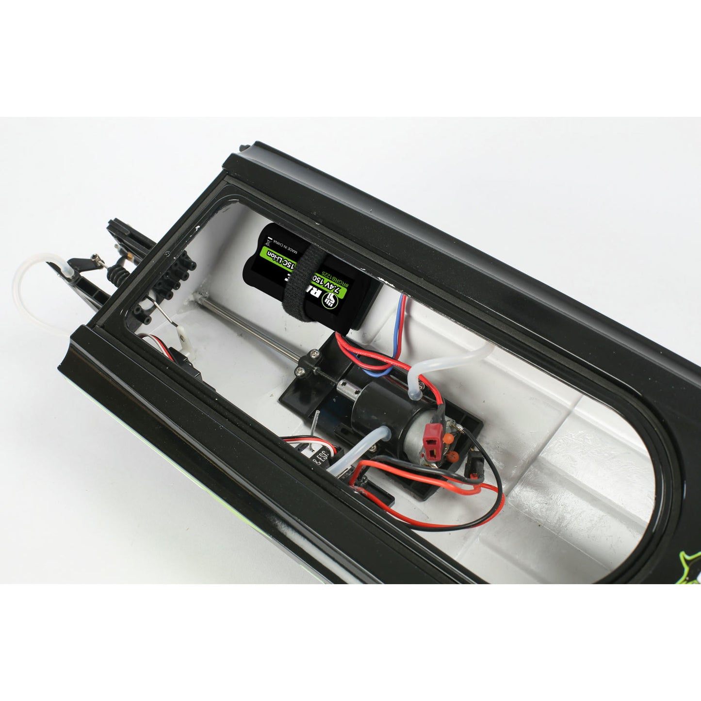Rage RC B1200 Black Marlin Ready To Float Radio Control Power Boat