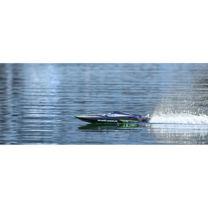 Rage RC B1200 Black Marlin Ready To Float Radio Control Power Boat