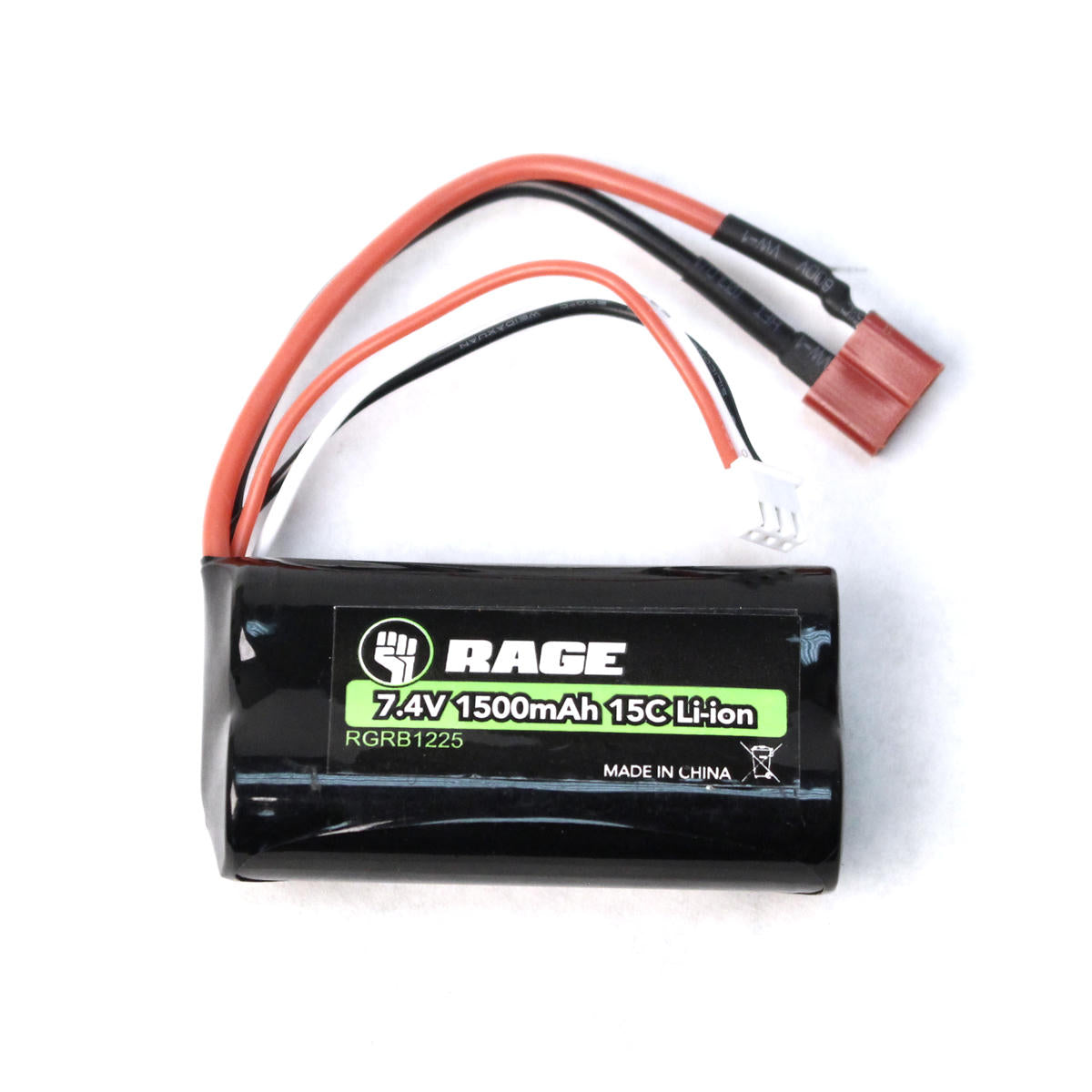 Image of 7.4V 2S 1500mAh Li-ion Battery; Black Marlin, Black Marlin EX