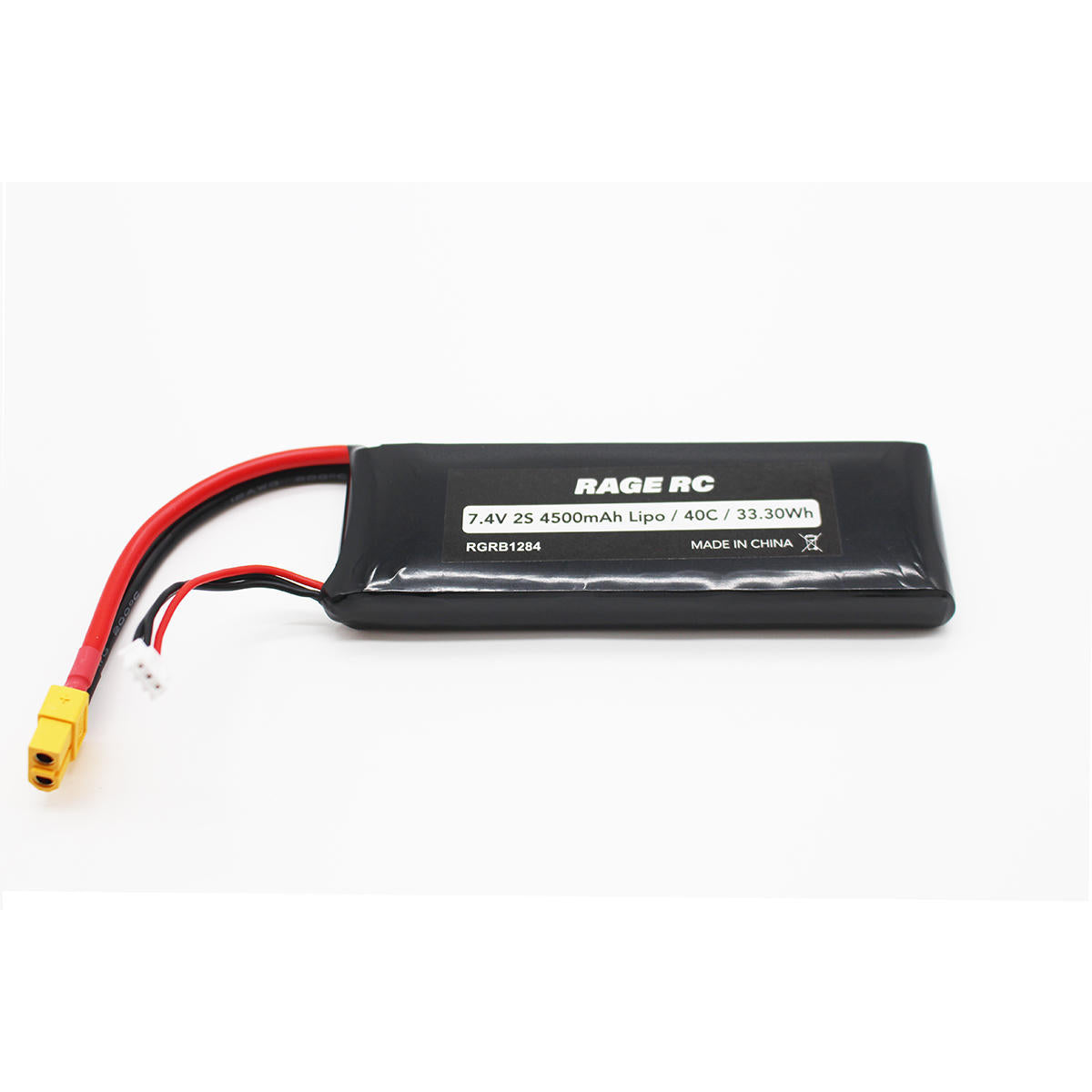 Image of 2S 7.4V 4500mAh 40C Battery Pack with XT60; Velocity 900BL