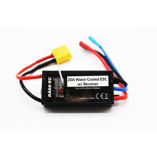 Image of 2Ch 2.4GHz Integrated Receiver / ESC; LightWave 400BL