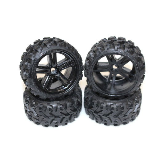 Image of Assembled Wheels & Tires (4); Mini Trek