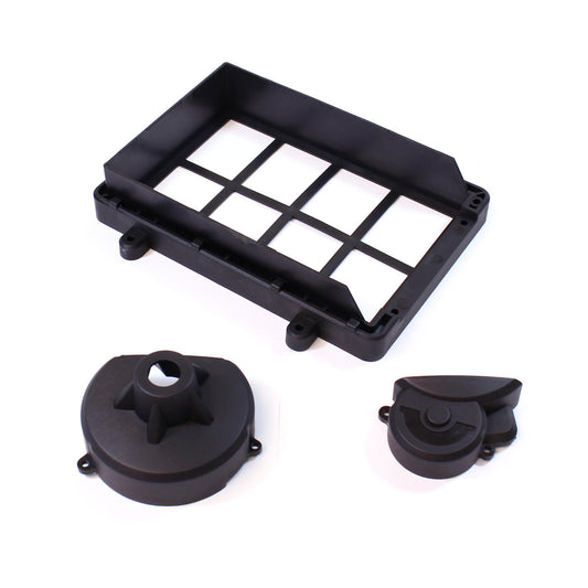 Image of Battery Compartment/Spur Gear Cover Set: RZX