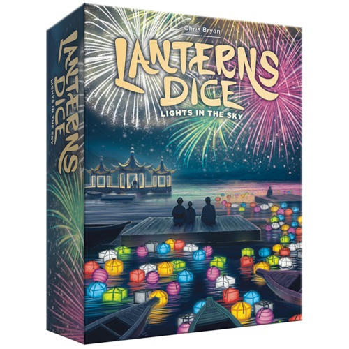 Image of Lanterns Dice: Lights in the Sky board game by Renegade Games RGS00889