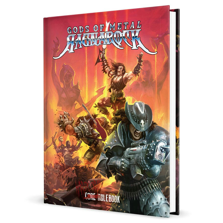 Image of God of Metal: Ragnarok Epic Heavy Metal Fantasy Roleplaying Game RPG RGS01126