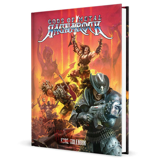 Image of God of Metal: Ragnarok Epic Heavy Metal Fantasy Roleplaying Game RPG RGS01126