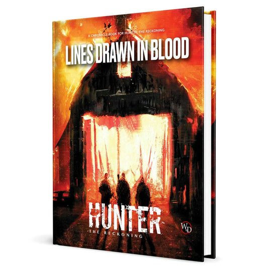 Image of World of Darkness Hunter The Reckoning RPG Lines Drawn in Blood Chronicle Book