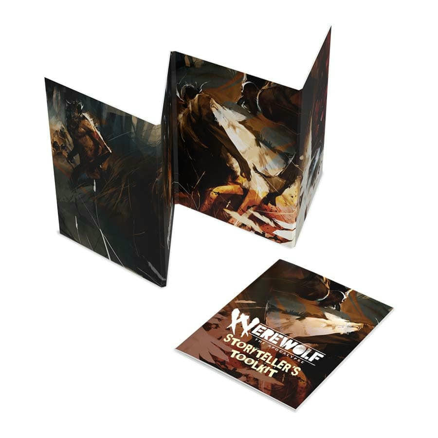 Image of Werewolf The Apocalypse RPG Storyteller's Screen & Toolkit