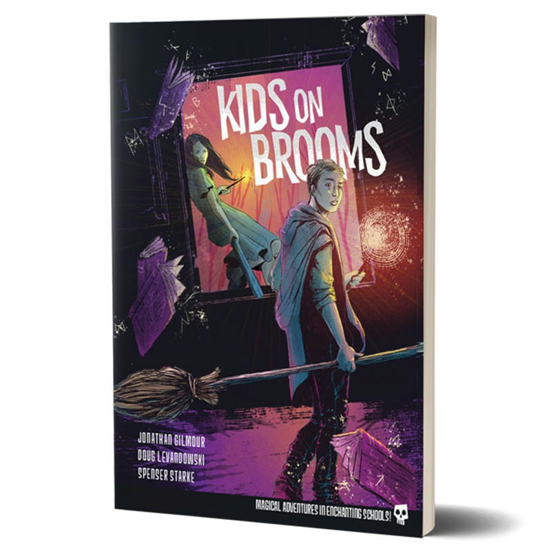 Image of Kids on Brooms roleplaying game Core Rulebook by Renegade Studios RGS01550