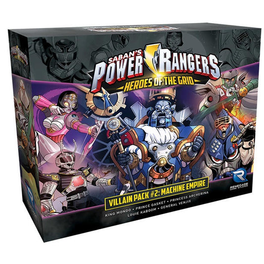 Image of Power Rangers: Heroes of the Grid - Villain Pack #2 - Machine Empire Expansion
