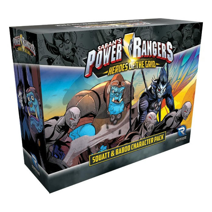 Image of Power Rangers: Heroes of the Grid Squatt & Baboo Character Expansion Pack 