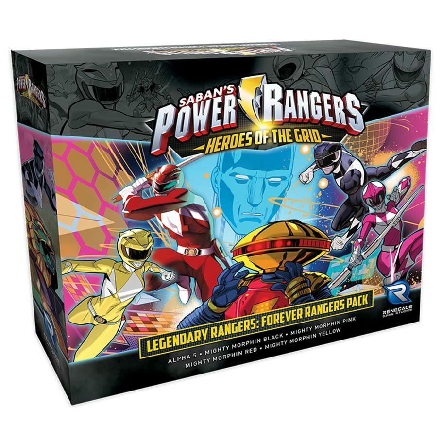 Image of Power Rangers: Heroes of the Grid Legendary Forever Rangers Expansion Pack 