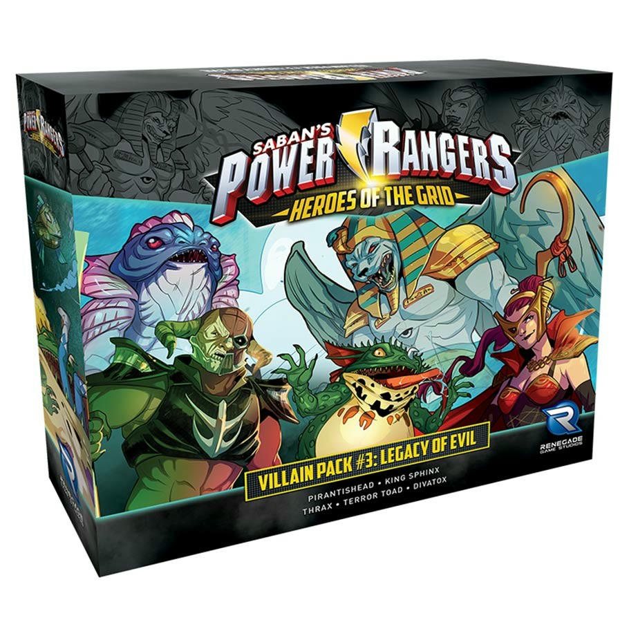 Image of Power Rangers: Heroes of the Grid Villain Pack #3: Legacy of Evil Expansion