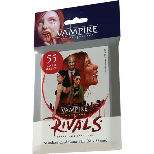 Image of Vampire The Masquerade Rivals Library Deck Protector Card Sleeves (55) RGS02172