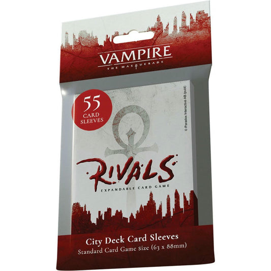 Image of Vampire The Masquerade Rivals City Deck Protector Card Sleeves (55) RGS02173