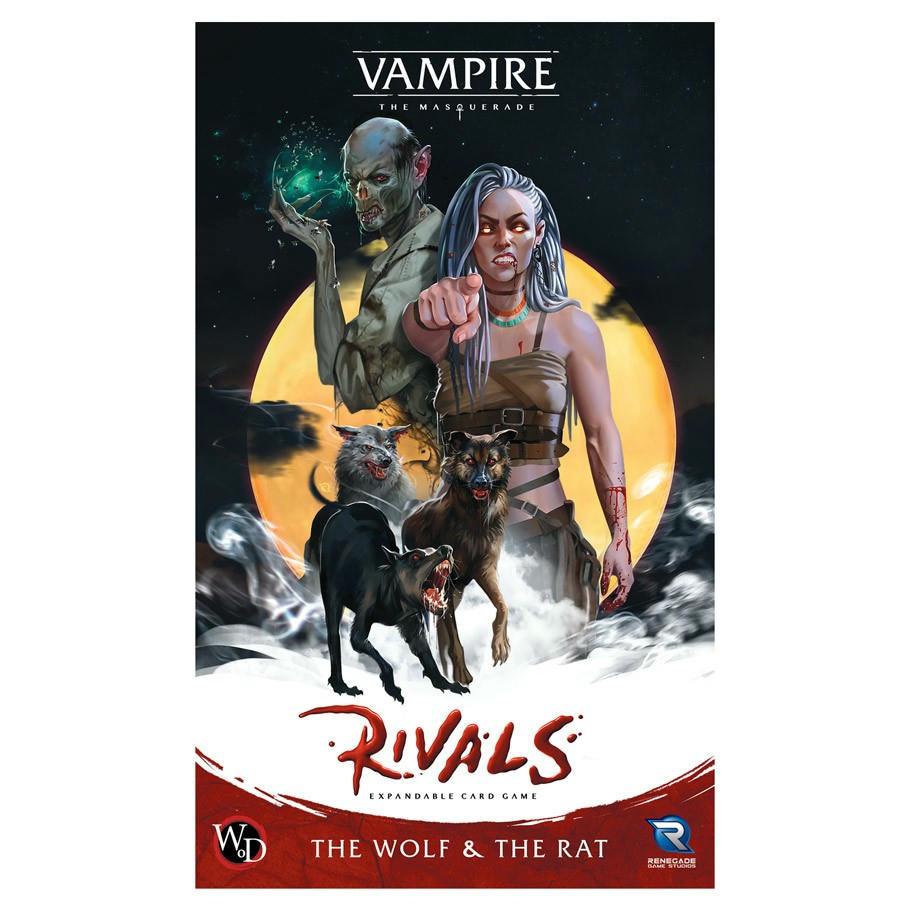 Image of Vampire The Masquerade: Rivals Card Game The Wolf & The Rat Expansion RGS02193