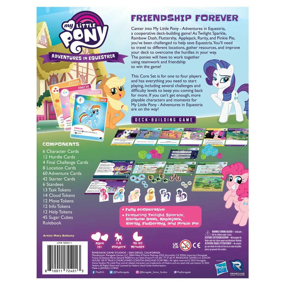 Image of My Little Pony Adventures in Equestria Deck Building Game DBG RGS02401