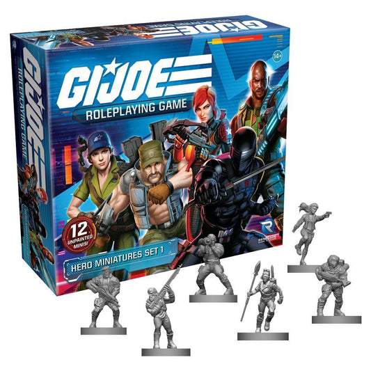 Image of G.I. Joe Roleplaying Game Hero Miniatures Set 1 Renegade Games RGS02412GI