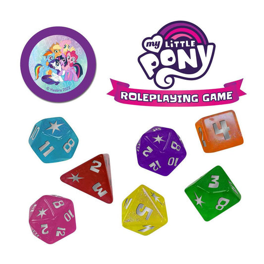 My Little Pony Roleplaying Game RPG Dice Set by Renegade Games RGS02446