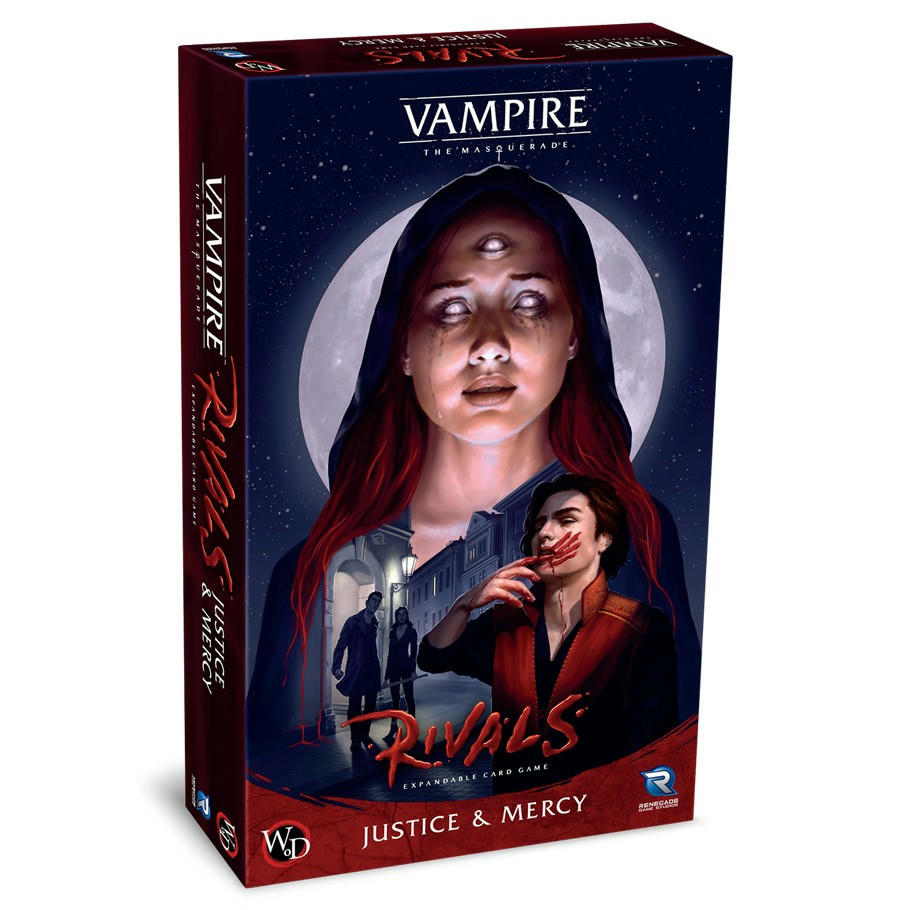 Image of Vampire The Masquerade: Rivals Card Game the Justice & Mercy Expansion