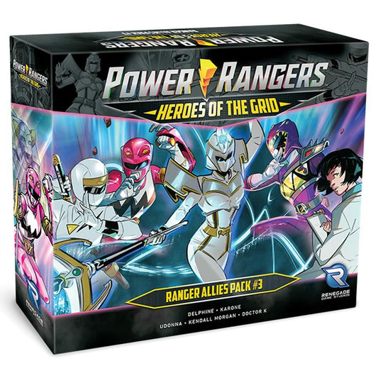 Image of Power Rangers: Heroes of the Grid Ranger Allies Pack #3 Expansion RGS02545