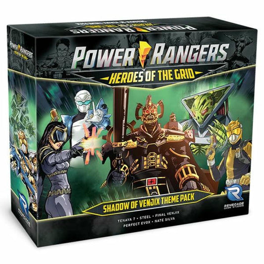 Image of Power Rangers: Heroes of the Grid Shadow of Venjix Theme Pack Expansion RGS02546
