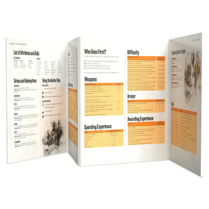 Image of World of Darkness Hunter The Reckoning RPG Storyteller's Screen & Toolkit